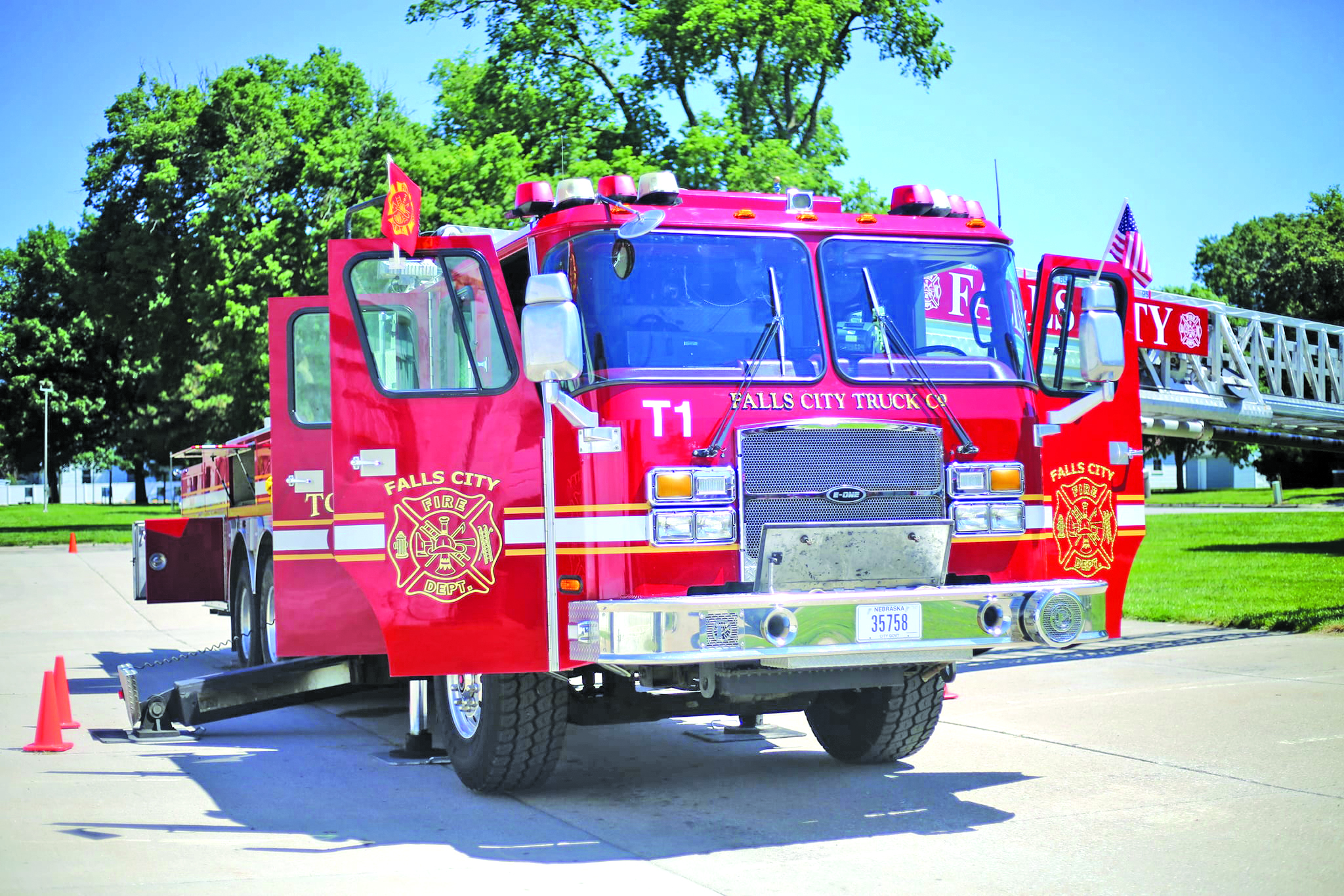 Falls City Fire Department receives $20,000 donation