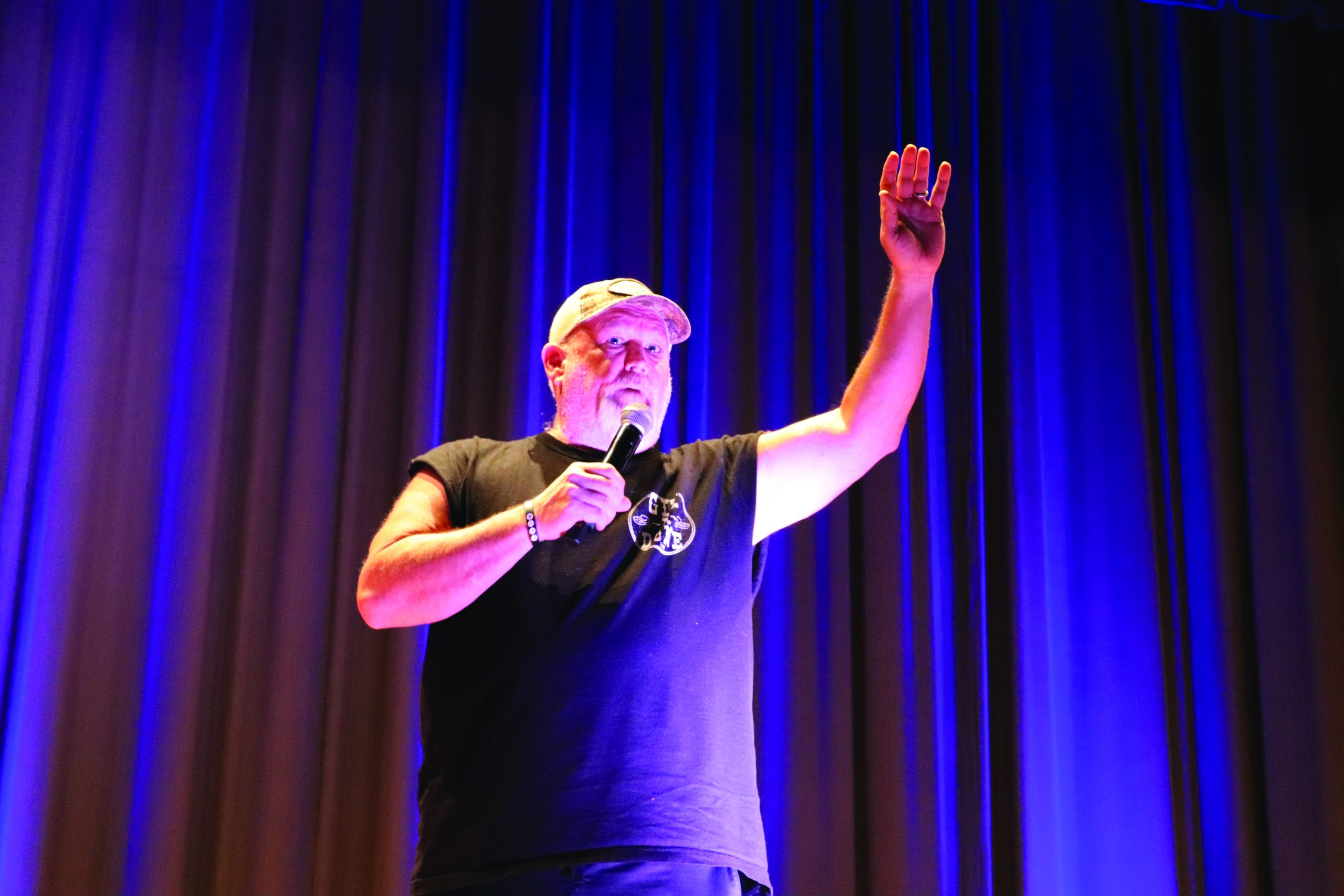 Larry the Cable Guy Getting-R-Done for local theatre departments