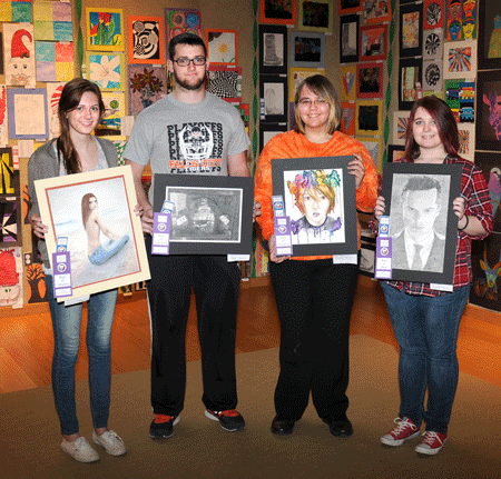 GFWC/NFWC Best in Show, from left: Karle Embretson, Tucker Merz, Emily Wilhide and Emma Beckner. Photo by Jason Schock. 